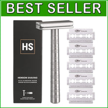 Load image into Gallery viewer, Precision Engineering Safety Razor - 30° Angle Blades with 5 Spare Replacements