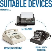 Load image into Gallery viewer, Compact DSL Phone Filters - Eliminate Interference for Landline and VoIP Devices