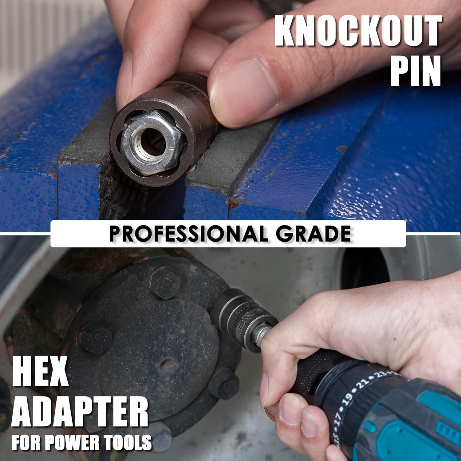 Effortless Bolt Extraction: 32-Piece Rounded Remover Set for Damaged Fasteners