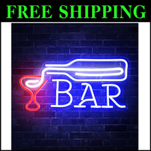 Load image into Gallery viewer, Stylish LED Bar Neon Sign - Perfect for Home Decor, Gifts, &amp; Luxurious Ambiance