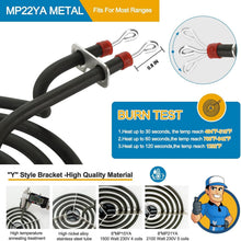 Load image into Gallery viewer, Complete Range Oven Repair Set: Electric Elements + Receptacle Kit &amp; Drip Bowls