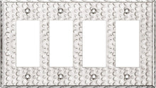 Load image into Gallery viewer, Impact-Resistant Stainless Steel Dual Receptacle Wall Plate with Matching Screws