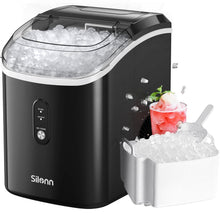 Load image into Gallery viewer, 33 lbs Nugget Ice Maker - Fast, Portable Ice Solution with Self-Cleaning Feature