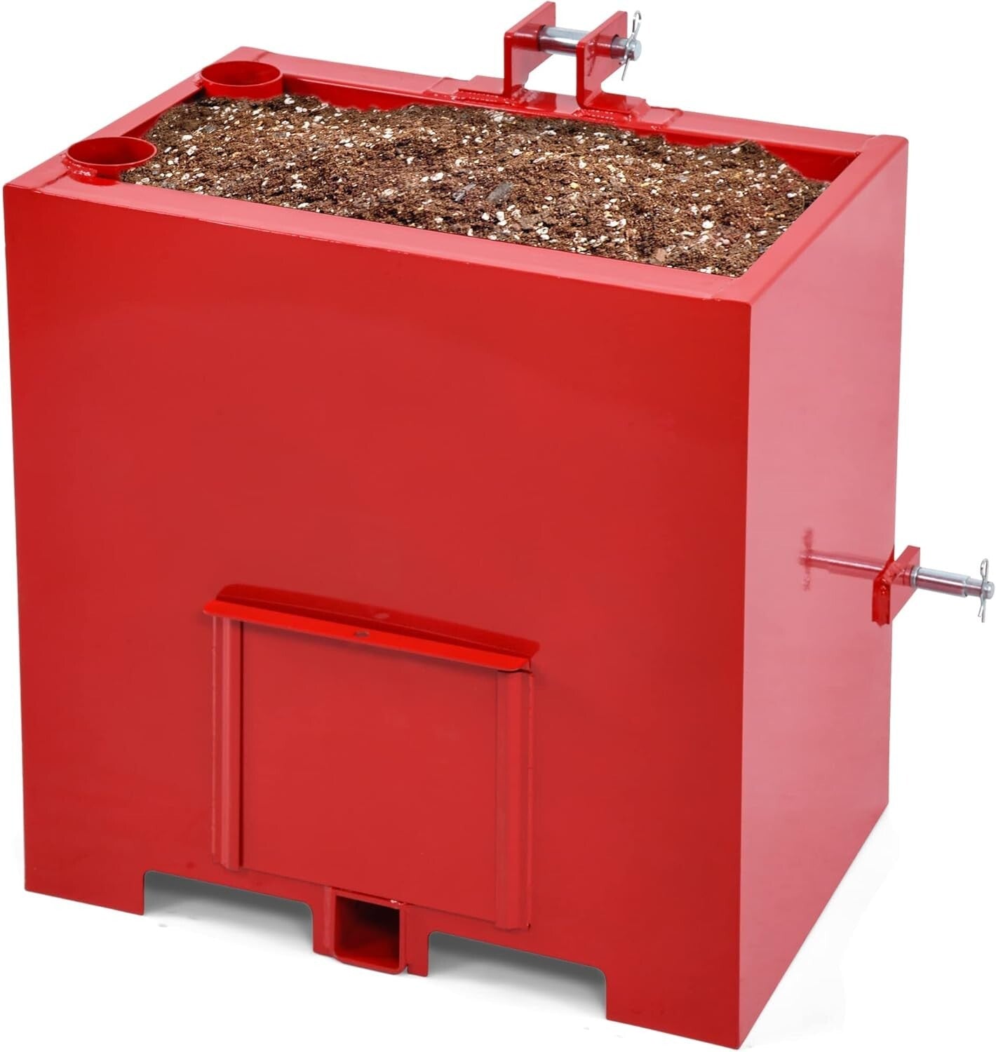 800 lbs Heavy Duty Tractor Ballast Box with Quick Hitch for Category 1 Tractors