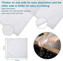 Load image into Gallery viewer, Bulk 200 Microfiber Cleaning Cloths, Lint-Free, 12x12 Inches for All Surfaces