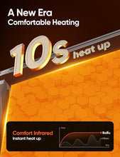 Load image into Gallery viewer, Smart Mica Infrared Heater with Remote &amp; App Control - Warmth in Minutes