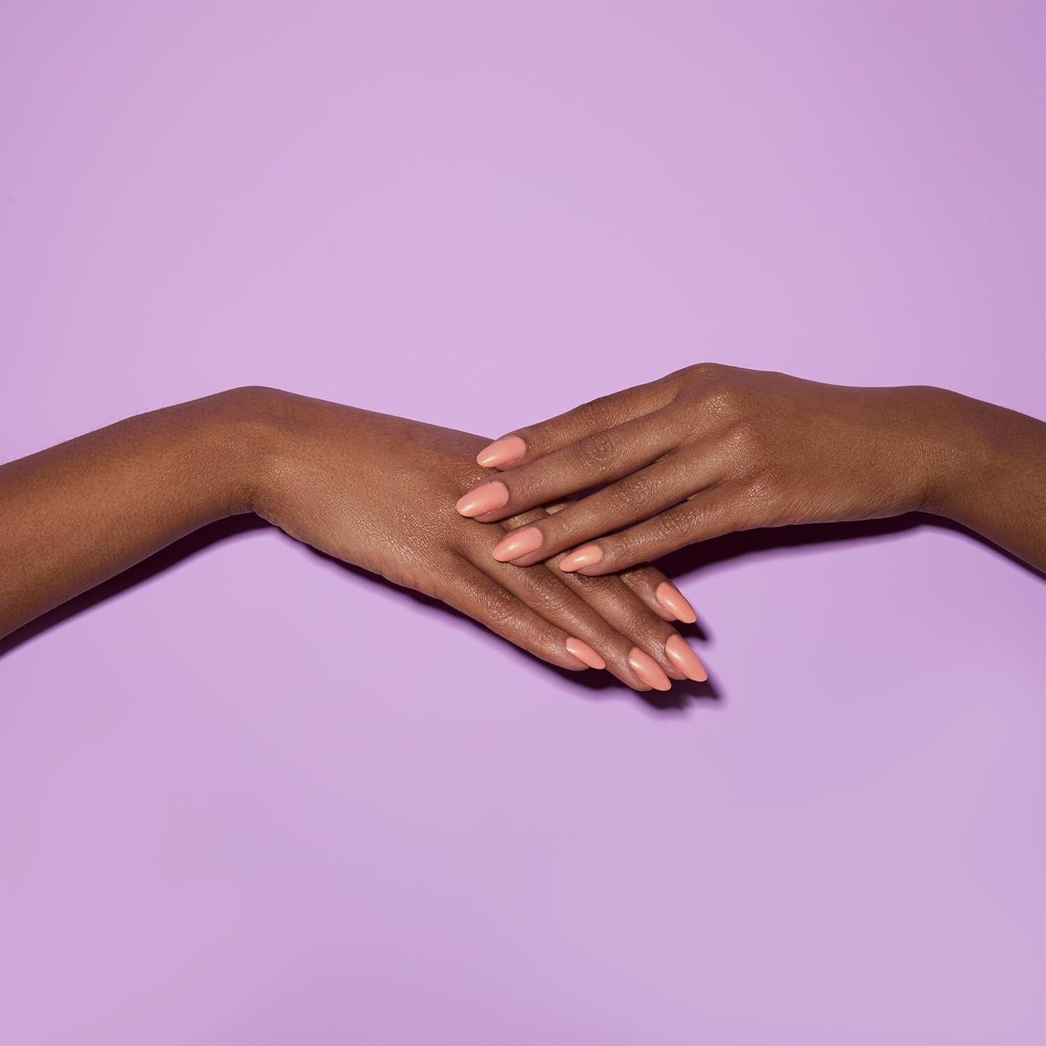 5-Piece Mini Nail Care Kit - Sunset Glow Semi-Sheer Shimmer for Easy Manicures