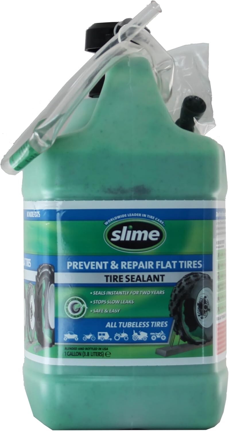Fibro-Seal Technology Tire Sealant - 1 Gallon for Durable Puncture Protection