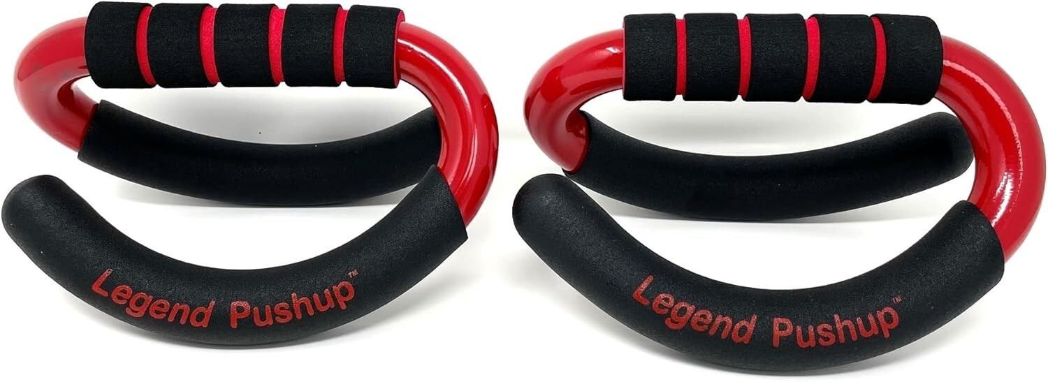 Advanced Push-Up Bars with Rocking Handle for Natural Movement & Results