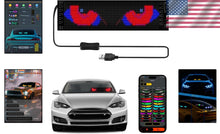Load image into Gallery viewer, Customizable 14"x4" Waterproof LED Devil Eyes Car Animation Light with Remote