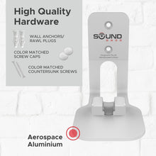 Load image into Gallery viewer, Invisible Sonos Wall Mount Bracket Twin Pack - Secure &amp; Stylish Speaker Support