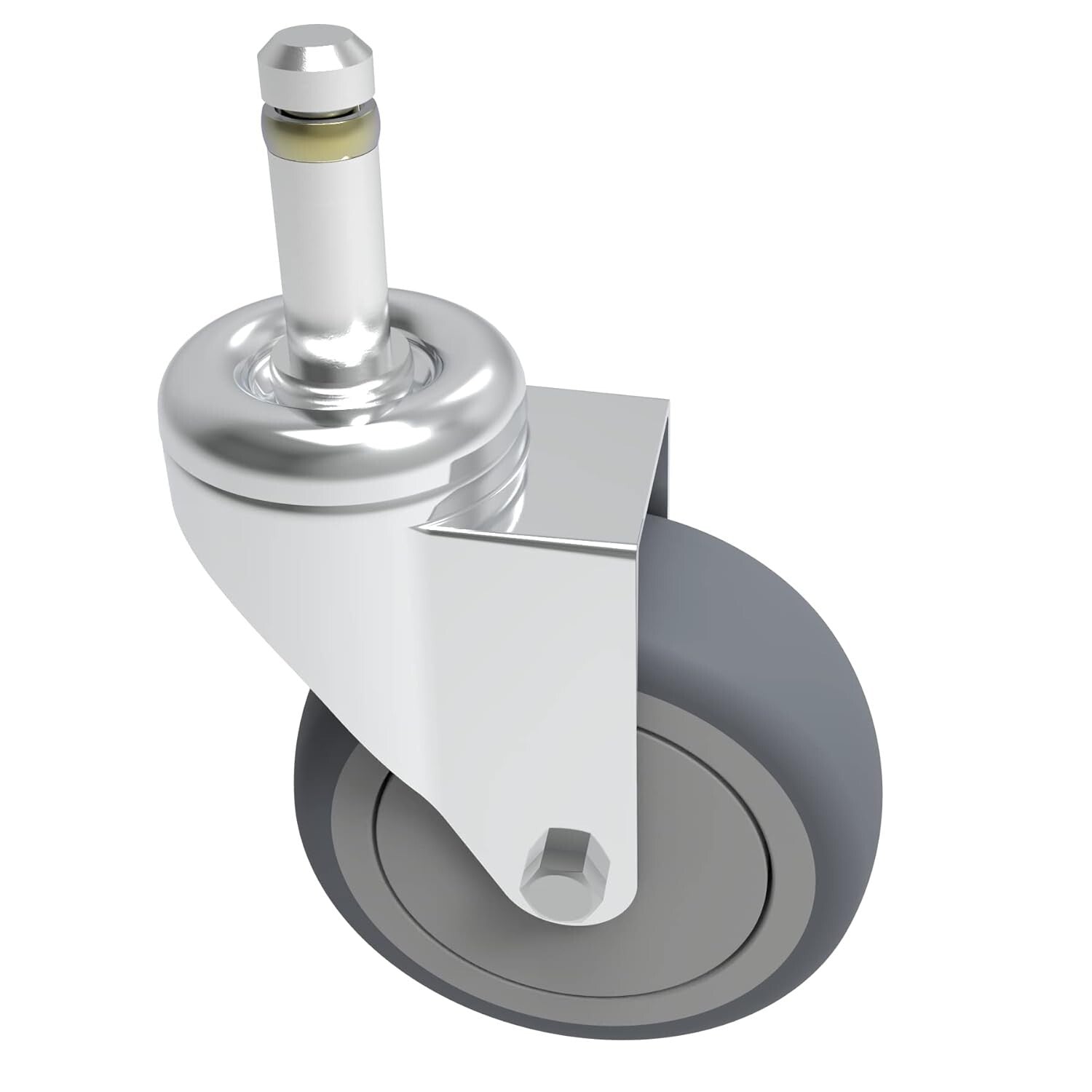 225 lb Load Capacity 5-Inch Swivel Caster Wheels for Versatile Use - 4 Pack