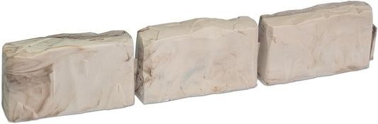 60-Foot Brown Stone-Look Landscape Edging with Anchoring Spikes - Easy Install