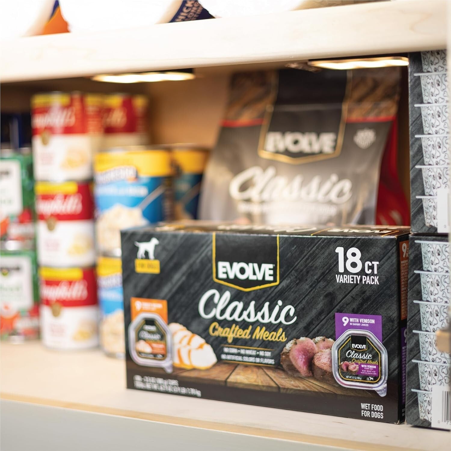 Mouthwatering Turkey and Venison Dog Food Variety Pack - 18 Trays, 3.5 oz Each