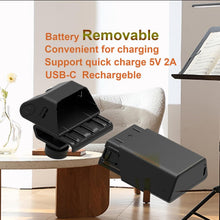 Load image into Gallery viewer, Super Bright LED Music Stand Light - Rechargeable &amp; Adjustable for Musicians