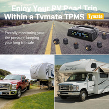 Load image into Gallery viewer, Advanced Solar TPMS for RV Trailers - 6 Sensors, 50ft Range, Energy Efficient