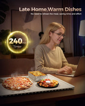 Load image into Gallery viewer, Versatile Food Warming Mat with Timer - 3-Level Temperature for Family Events