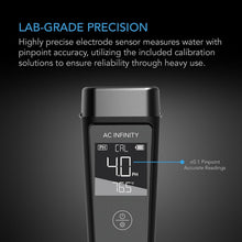Load image into Gallery viewer, IP-67 Waterproof pH Meter Kit with Calibration Solutions for Gardening &amp; Pools