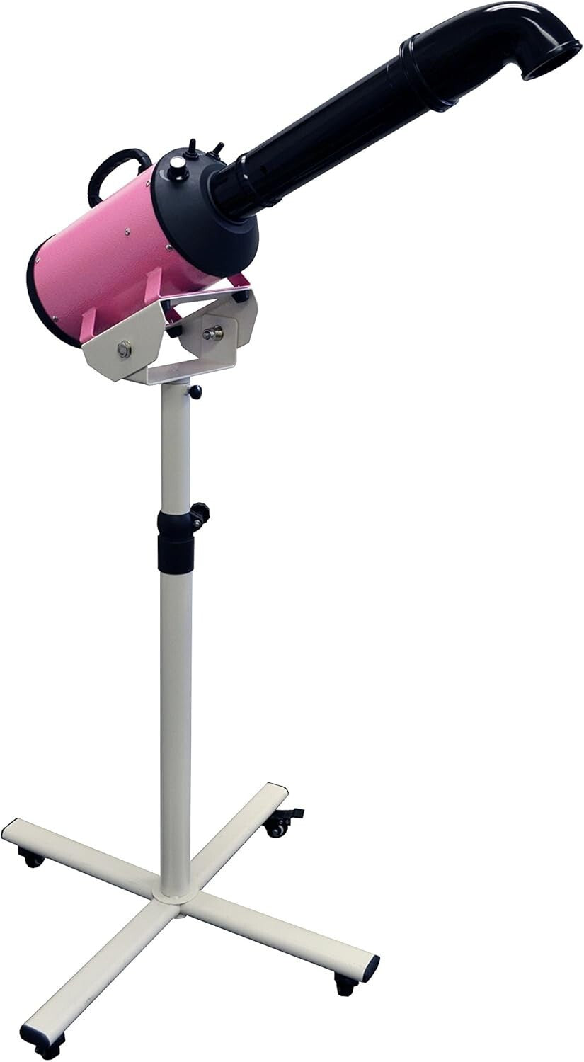 Flying Pig High Velocity Pet Grooming Dryer - Adjustable Stand & Heat Control