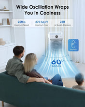 Load image into Gallery viewer, Energy-Efficient 3-in-1 Portable Air Cooler with Remote Control &amp; 2.64-Gal Tank