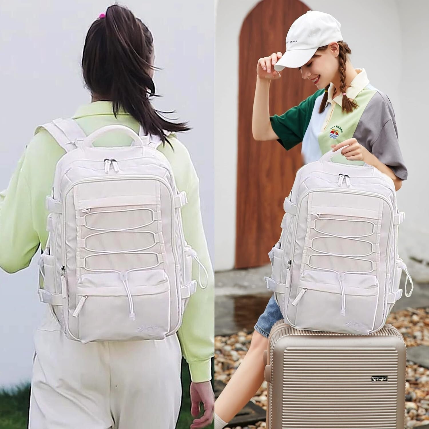 Durable Travel Backpack with USB Port for Daily Commutes & Outdoor Adventures