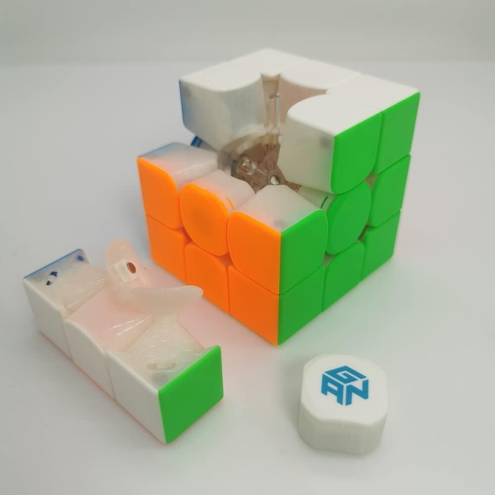GAN 11M Pro 3x3 Magnetic Speed Cube – Ultimate Adjustable Puzzle (Frosted)
