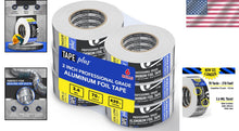 Load image into Gallery viewer, 6-Pack Heavy-Duty Aluminum Foil Tape – 2Inch x 70Yards with Money-Back Guarantee