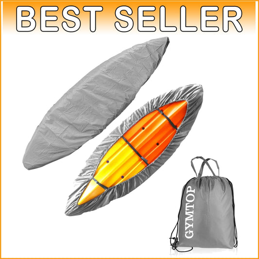 Durable 7.8-18ft Kayak Cover - Waterproof Oxford Fabric with Adjustable Bandage