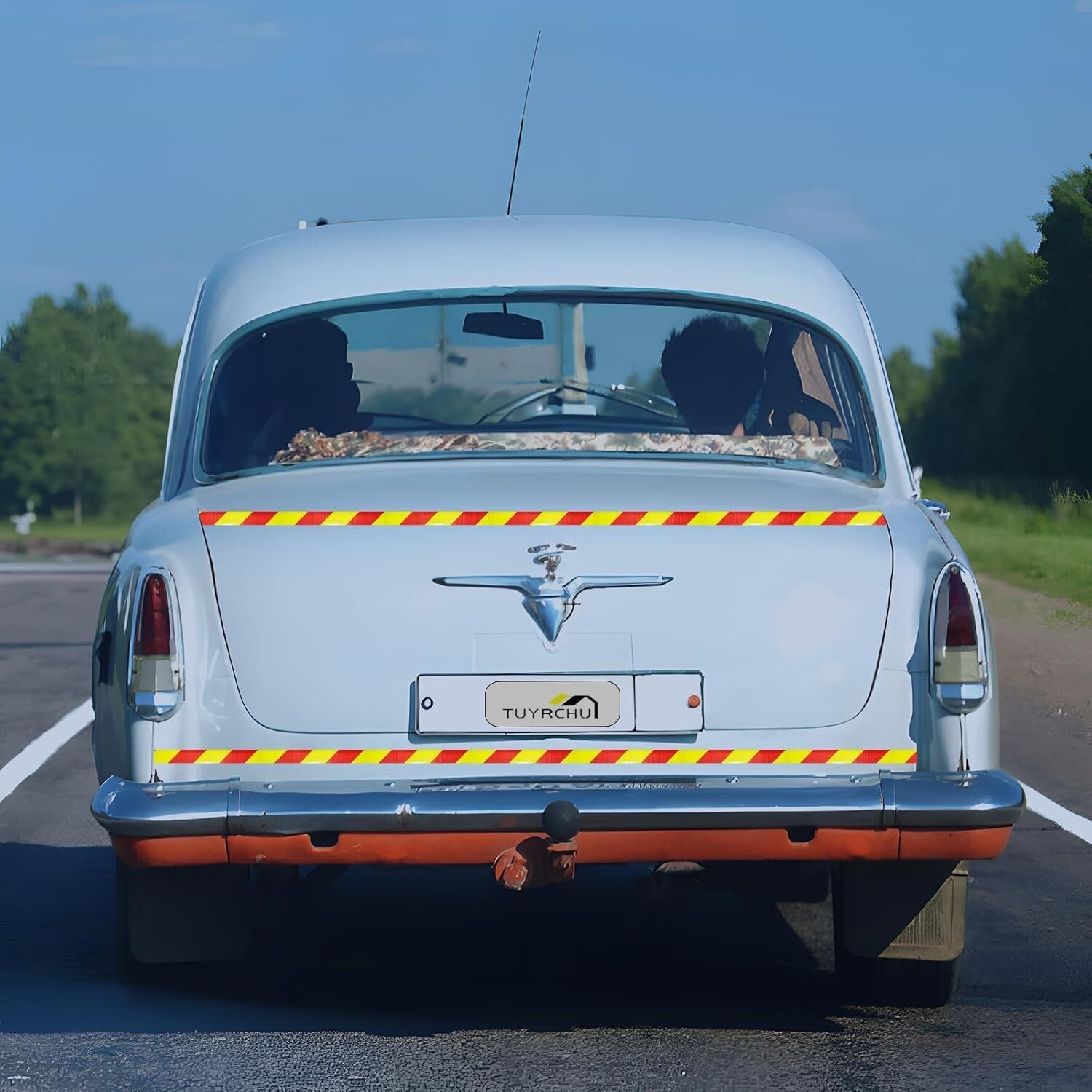 Industrial Waterproof Reflective Tape 4"x66' - Strong Adhesion for Night Safety