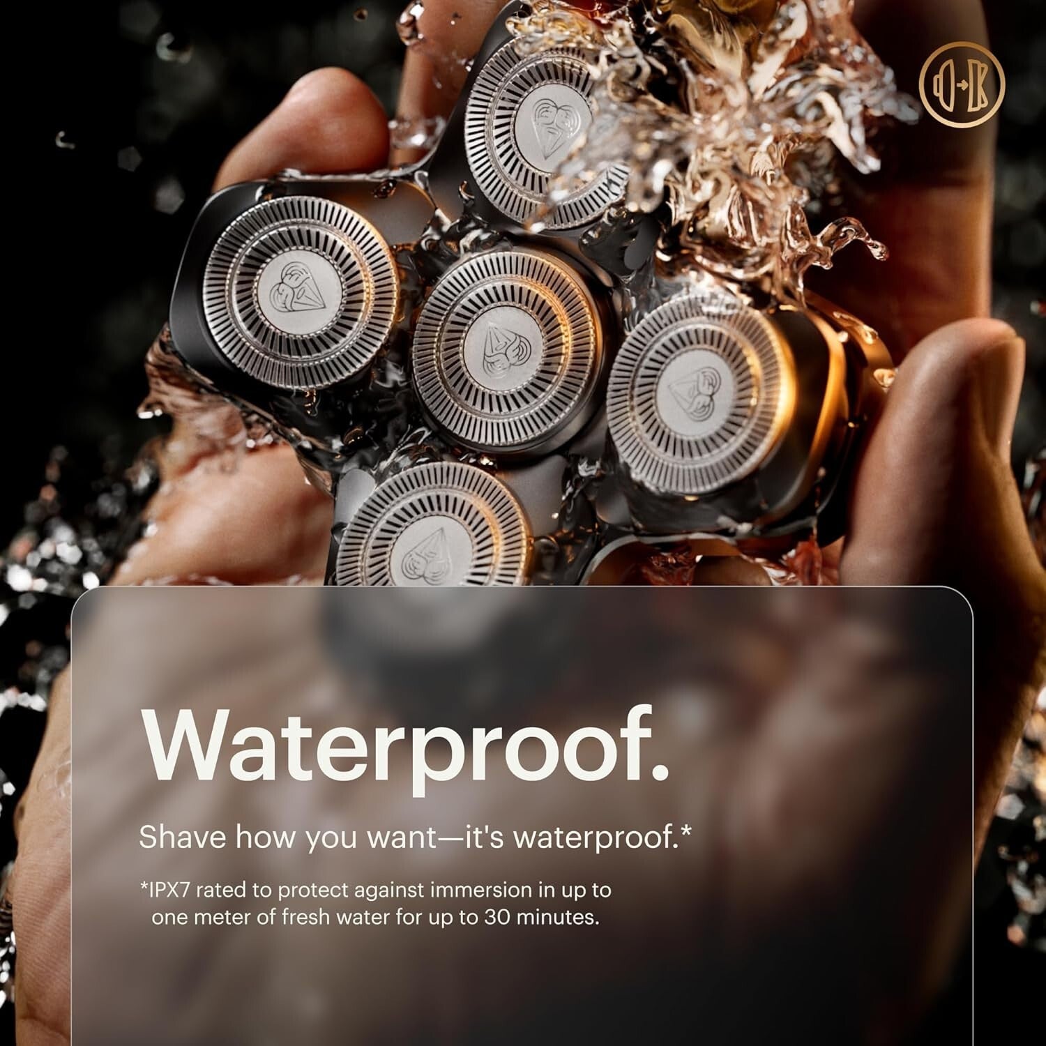 The Dome Shaver PRO: Five Blade Head Shaver for Effortless Bald Grooming