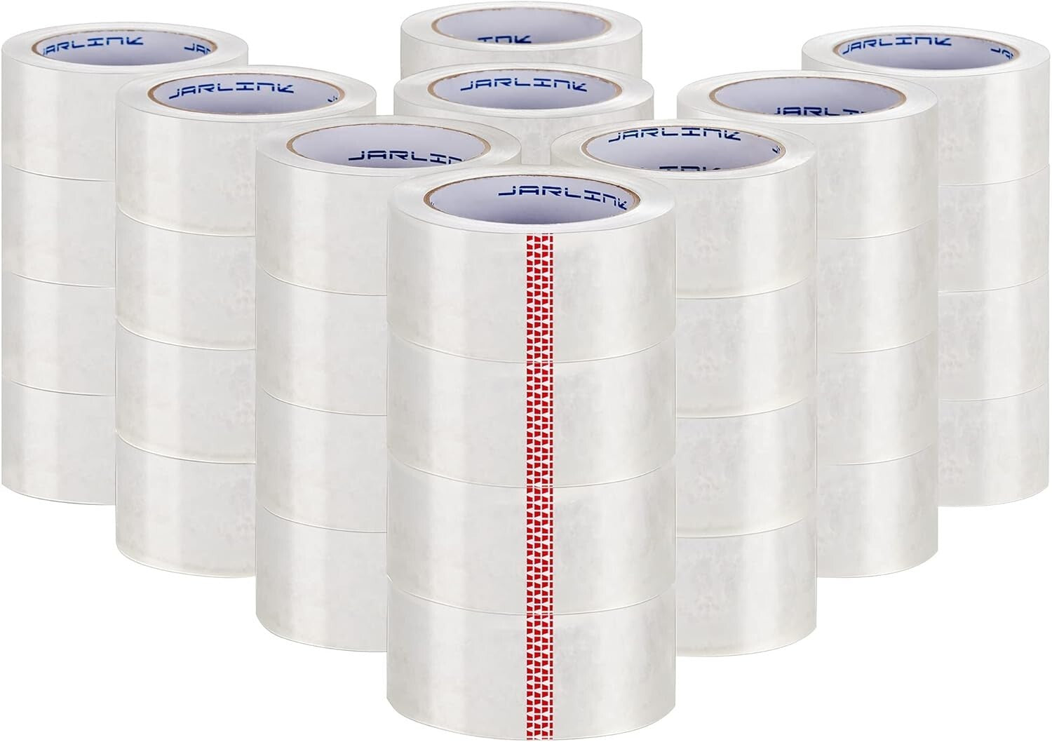 Clear BOPP Packing Tape - 36 Rolls, 2.7mil Thick, Perfect for Home & Office Use