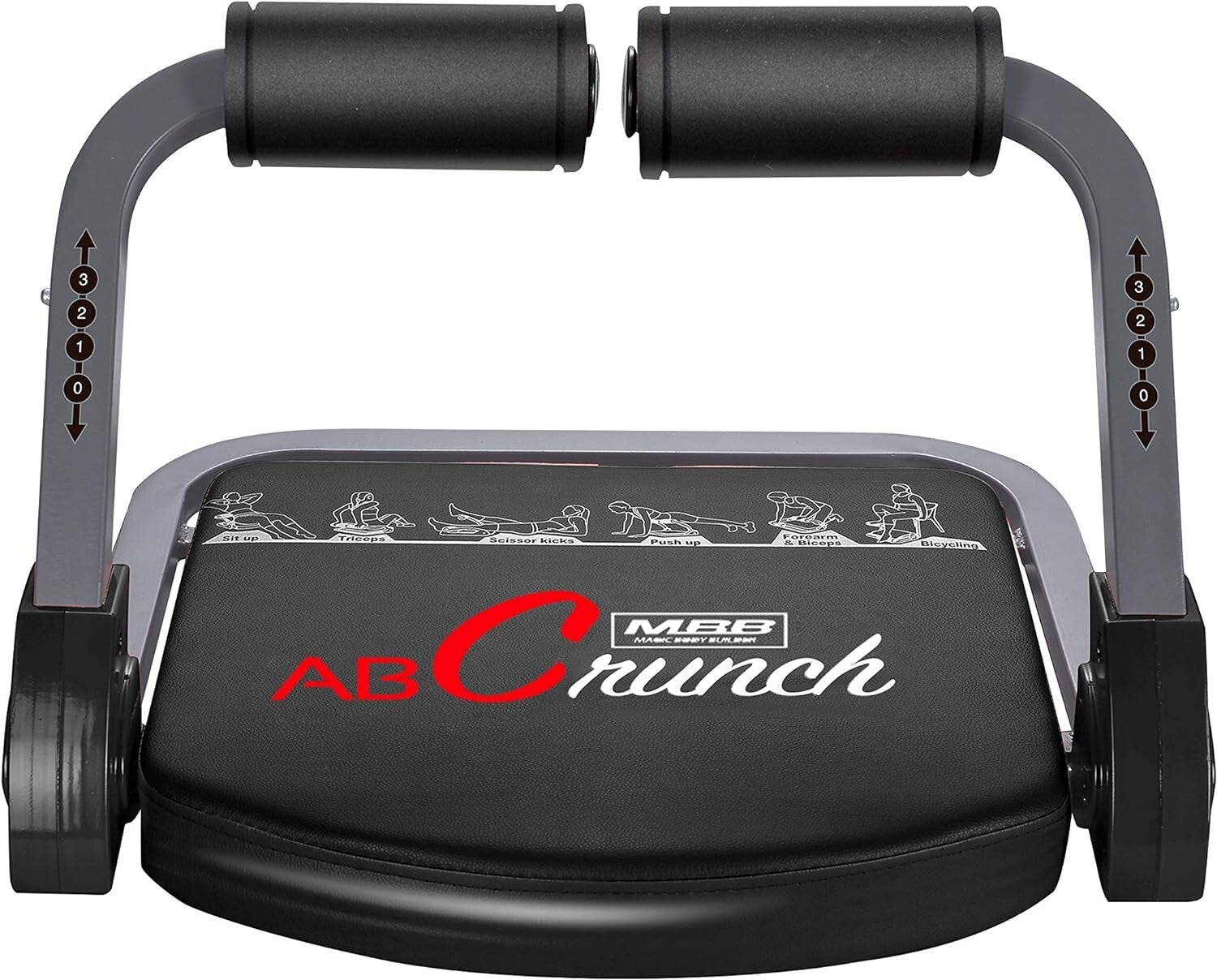 Dual-Resistance Ab Machine for Total Body Workouts - Portable Home Gym Equipment