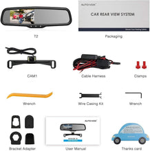 Load image into Gallery viewer, Advanced Night Vision Rearview Mirror Camera with Stable Signal &amp; LED Support