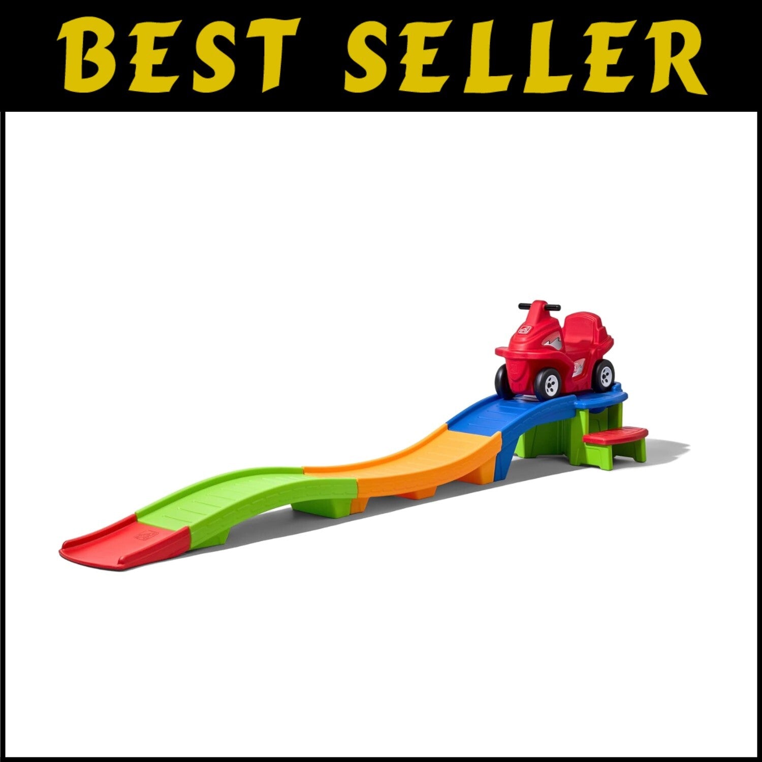 Interactive Kids Roller Coaster Toy - Active Play Set for Indoors & Outdoors