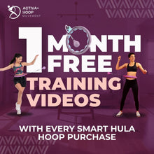 Load image into Gallery viewer, Adjustable Infinity Weighted Hula Hoop for Belly Fat Loss - Track Your Progress