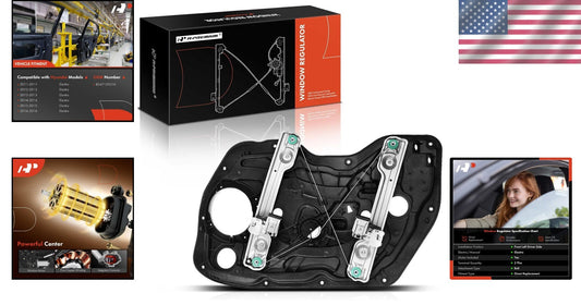 Power Window Regulator with Motor for Hyundai Elantra 2011-2016 - Front Left