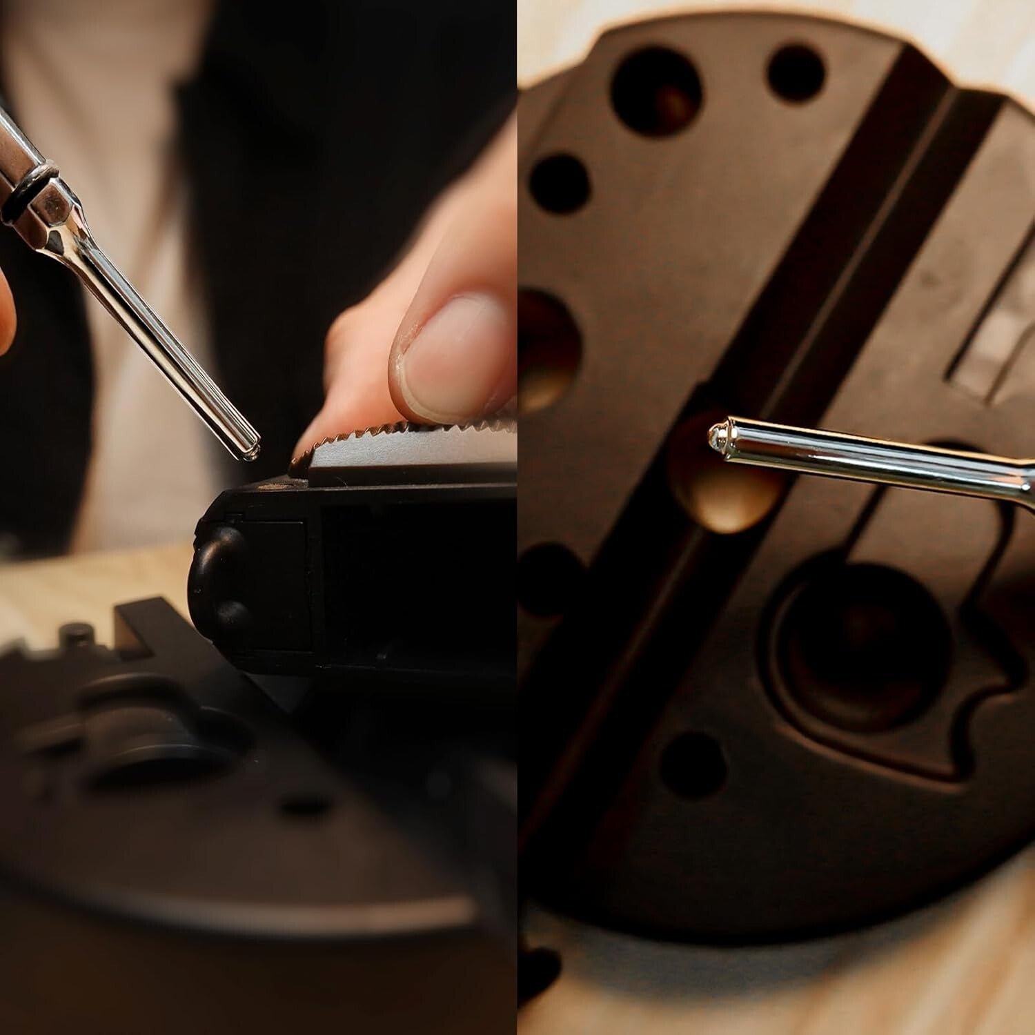 Professional Roll Pin Punch Set with Durable Hammer & Scratch-Resistant Block