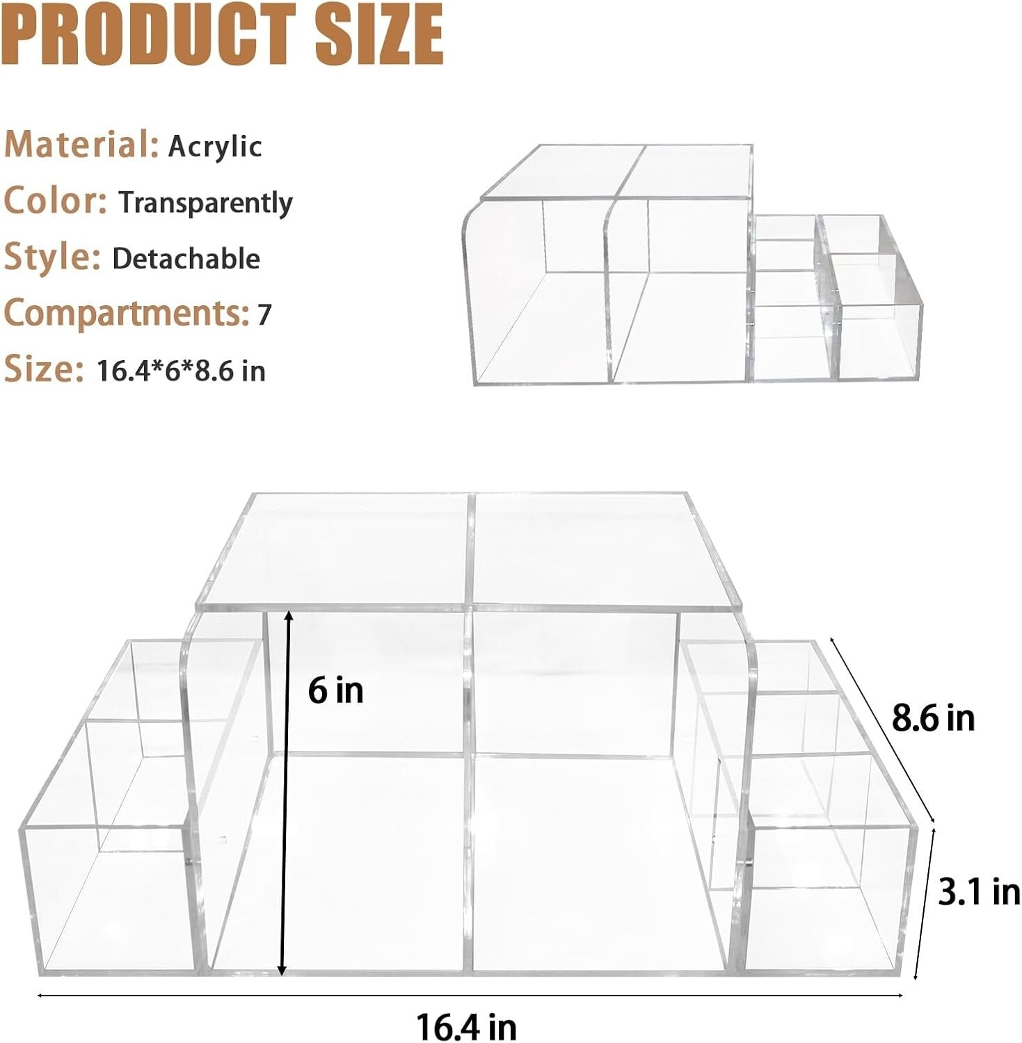 Spacious Diaper Storage Caddy - Ideal for Baby Essentials, Stylish & Practical