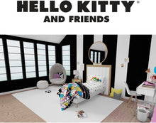Load image into Gallery viewer, Hello Kitty Adventure Full Comforter Set - 5 Piece Twin Size of Fun and Fantasy