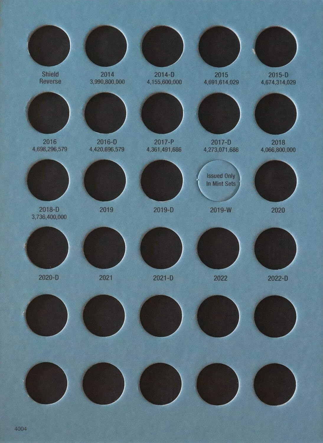 Flat Opening Folding Coin Folder Set - Lincoln Cent Collection from 1909 Onward