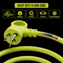 Load image into Gallery viewer, Portable 40ft Case Cord Reel with Safety Breaker and Manual Power Switch