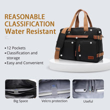 Load image into Gallery viewer, Stylish 17.3-Inch Laptop Bag - 3-in-1 Backpack &amp; Briefcase for Work Travel