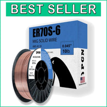 Load image into Gallery viewer, Professional ER70S-6 MIG Welding Wire .045" - Low Splatter &amp; High Deoxidizers