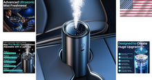 Load image into Gallery viewer, Premium Car Diffuser with Essential Oil &amp; Auto On/Off - 3.4oz Ocean Freshness