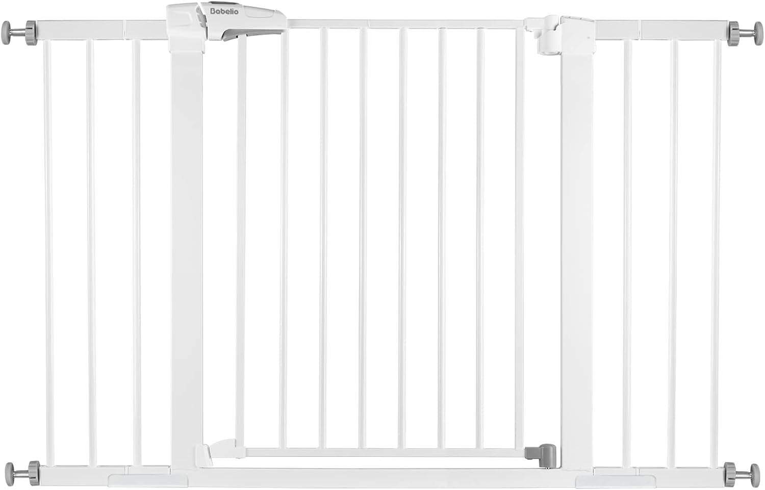 Sturdy Pressure Mounted Baby/Dog Barrier - Easy Install 24'' Walk-Thru Design