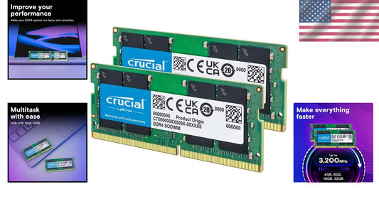 Upgrade Your Laptop: 64GB RAM Kit 3200MHz SODIMM for Seamless Multitasking