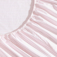 Load image into Gallery viewer, Chic Jaynie Pink Queen Sheet Set - Premium Cotton, Deep Pocket &amp; 4 Pillowcases
