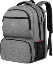 Load image into Gallery viewer, Stylish Water-Resistant Cooler Backpack with Laptop Compartment and USB Charging
