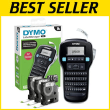 Load image into Gallery viewer, LabelManager 160: Compact Label Maker with Large Display &amp; Customization Options