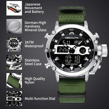 Load image into Gallery viewer, Stylish Men's Tactical Sports Watch - Waterproof with Scratch-Resistant Glass